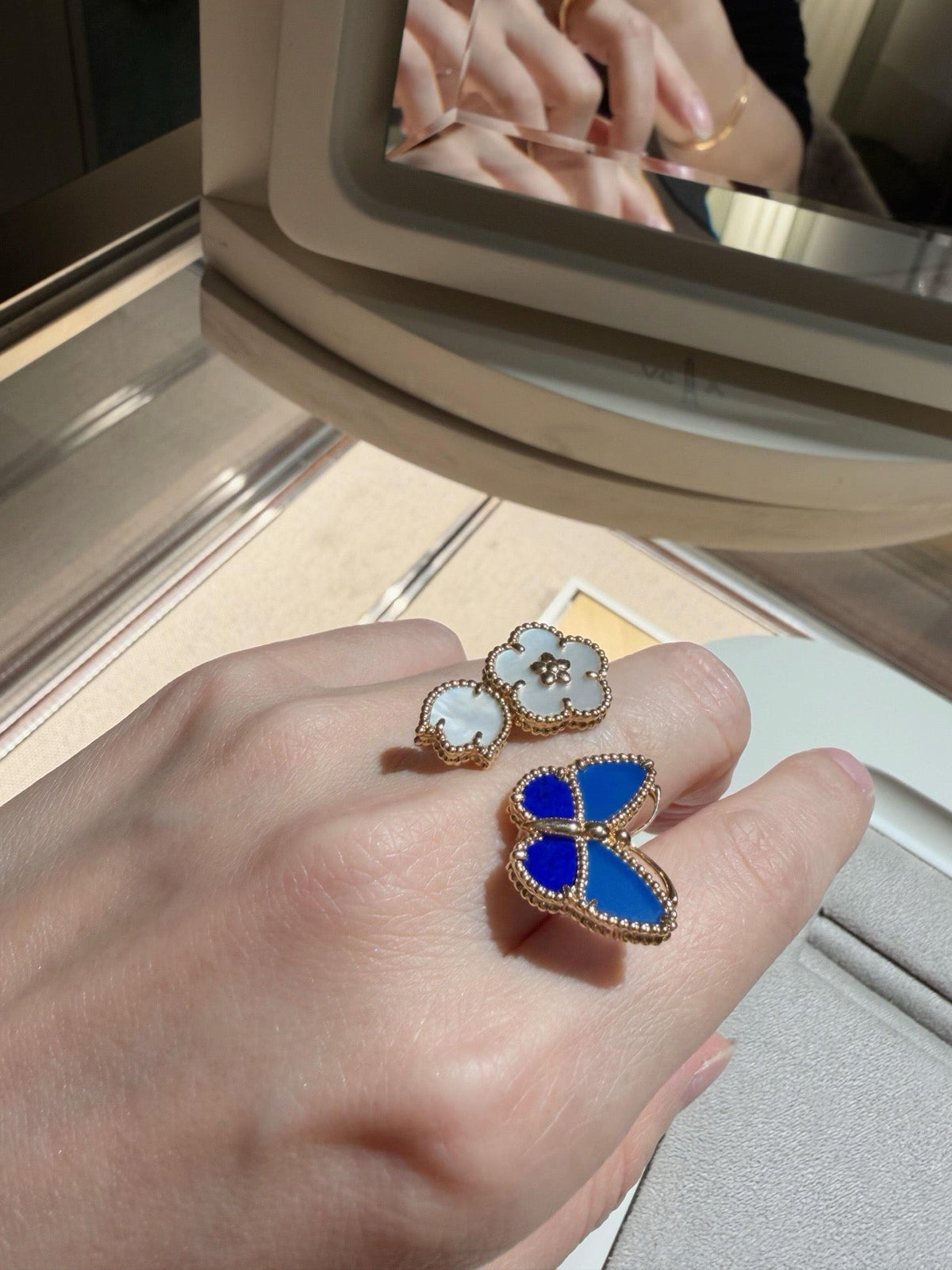 [Legend]SPRING BUTTERFLY OPEN RING