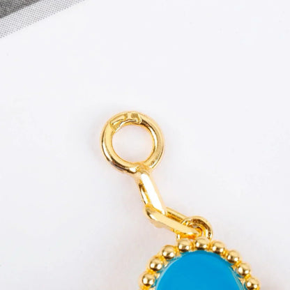 [Legend]LUCKY CLOVER 5-MOTIF BRACELET - TURQUOISE COLLECTION