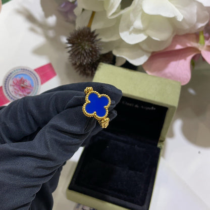 [Legend]LUCKY CLOVER GOLD REVERSIBLE RING