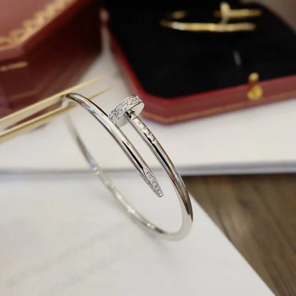 [Legend]JUSTE UN CLOU 3.5MM CLASSIC DIAMOND BANGLE