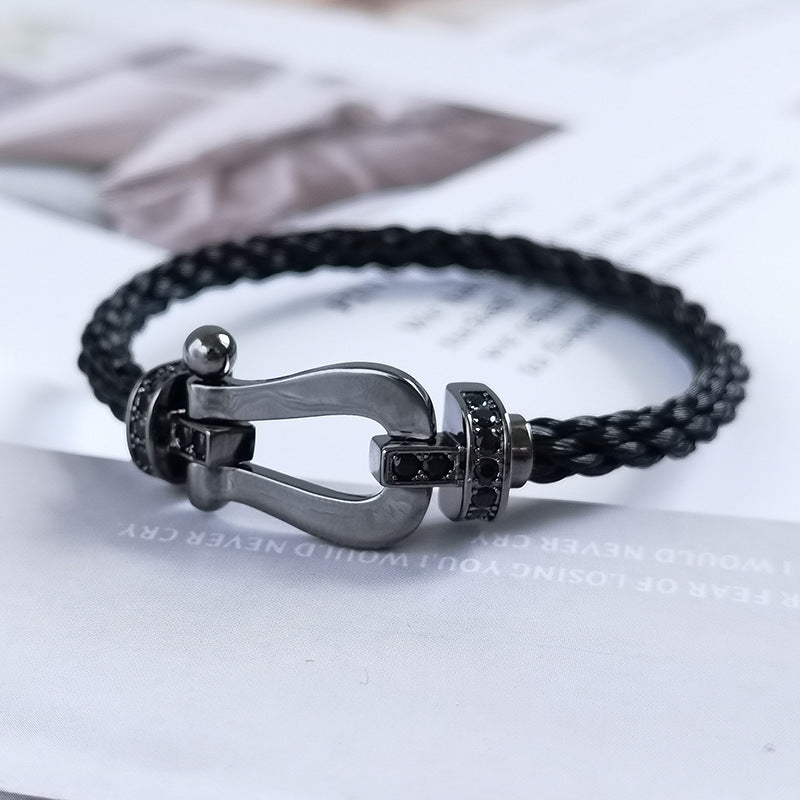 [Legend]FORCE LARGE SERIES BLACK SAMURAI BRACELET
