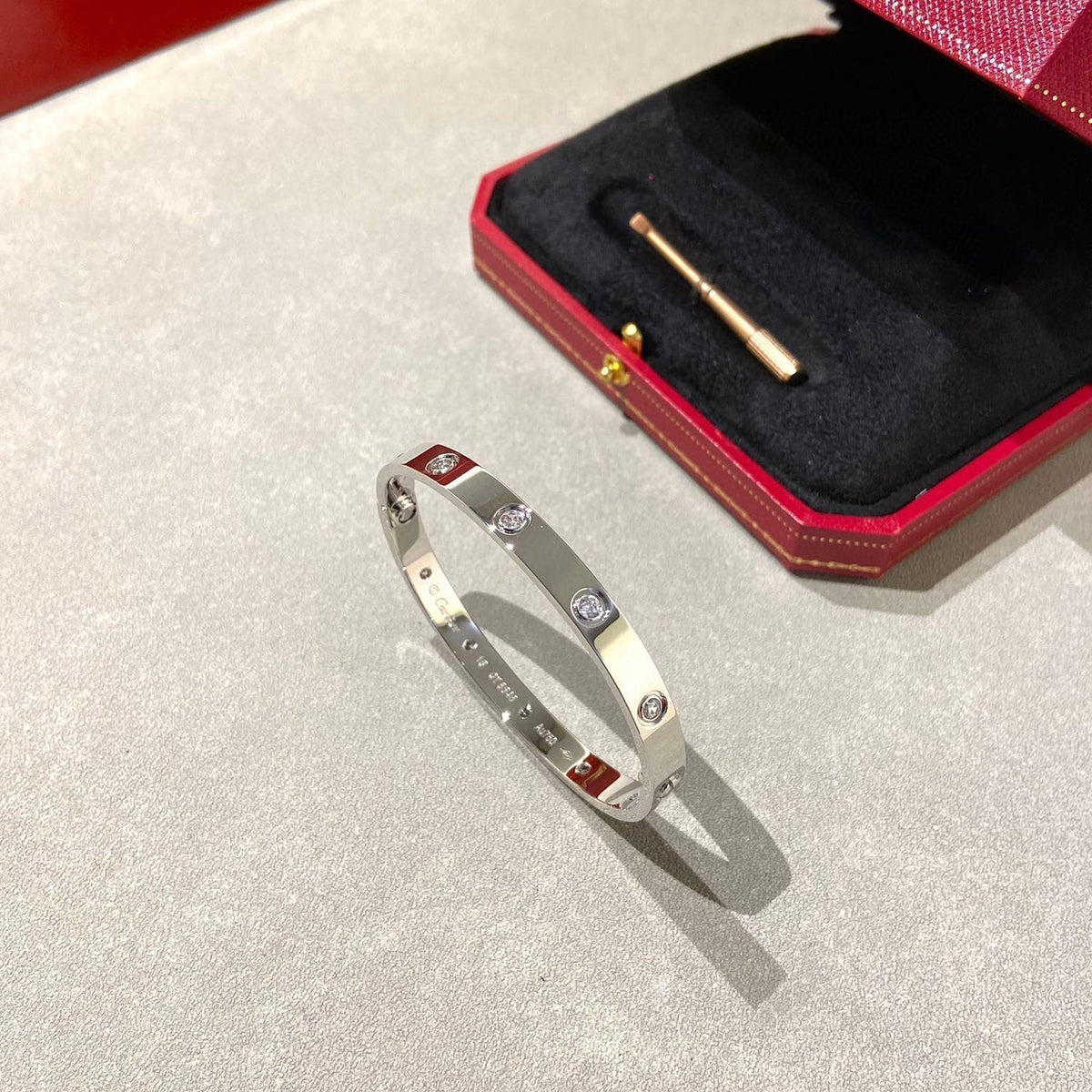[Legend]CLASSIC 6.1MM LOVE BANGLE - 10-DIAMOND