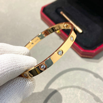 [Legend]CLASSIC 6.1MM LOVE BANGLE - 10-DIAMOND