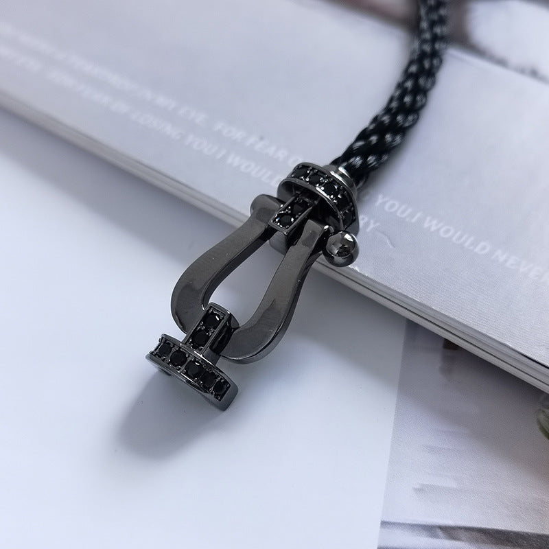 [Legend]FORCE LARGE SERIES BLACK SAMURAI BRACELET