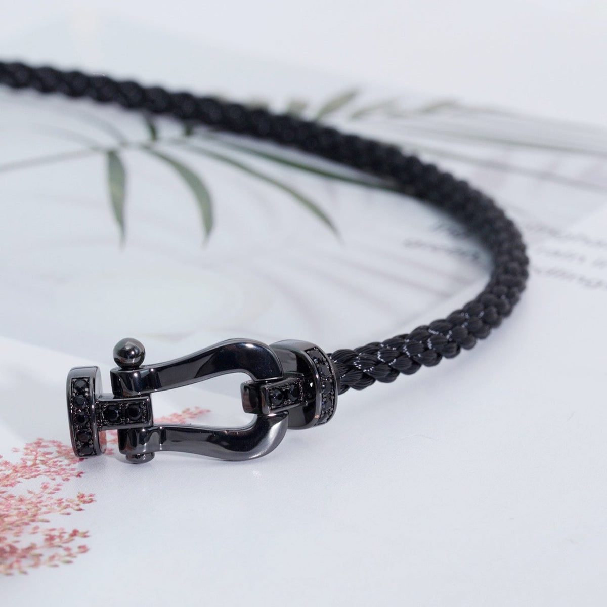 [Legend]FORCE LARGE SERIES BLACK SAMURAI BRACELET