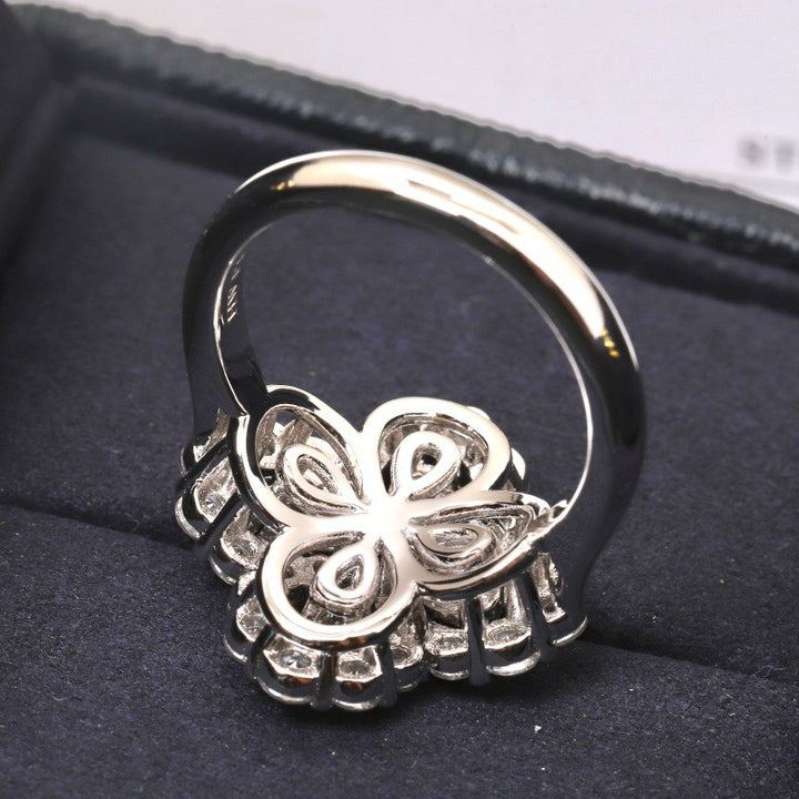 [Legend]LOOP RING FULL MOTIF DIAMOND 16MM SILVE