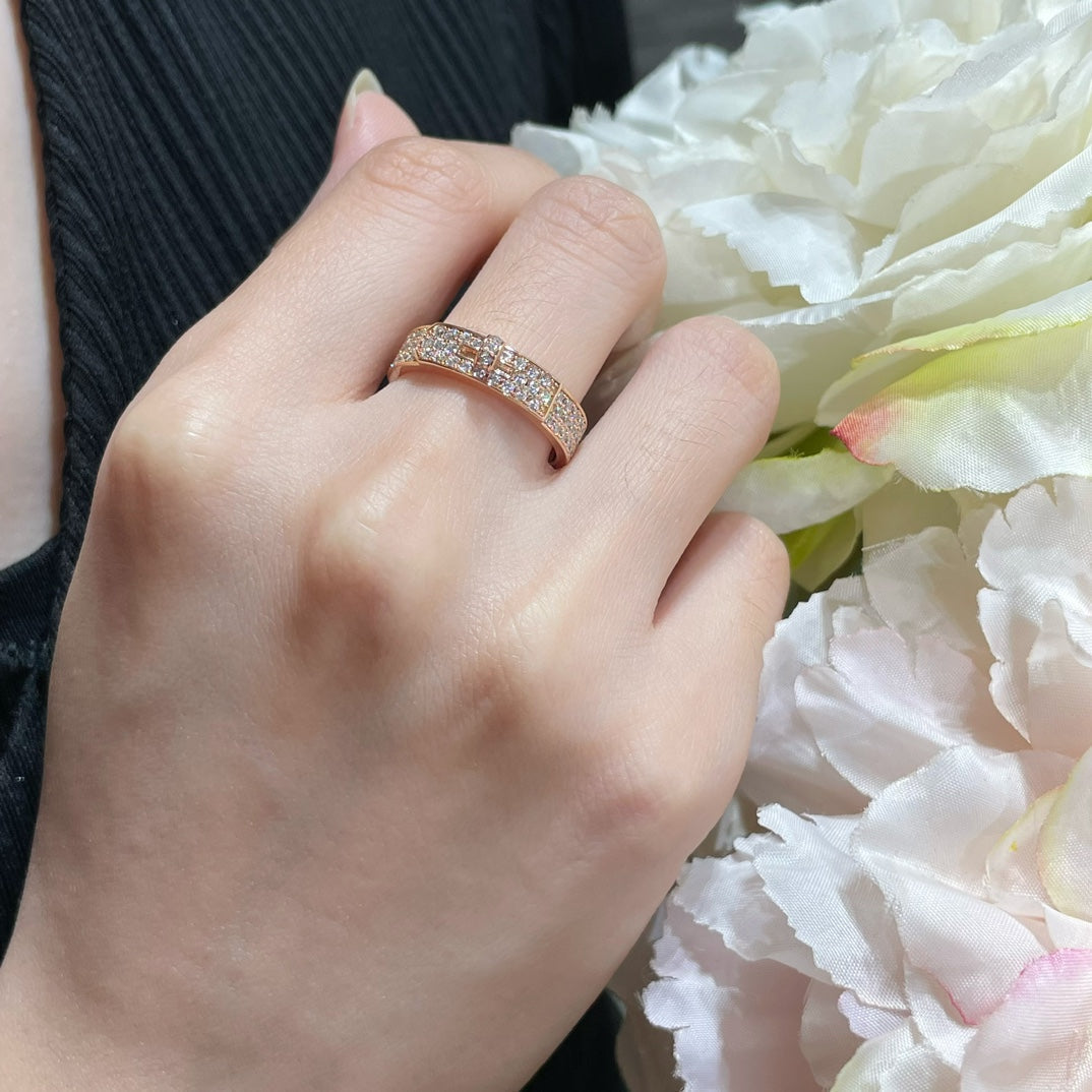 [Legend]KELLY ROSE GOLD DIAMOND RING
