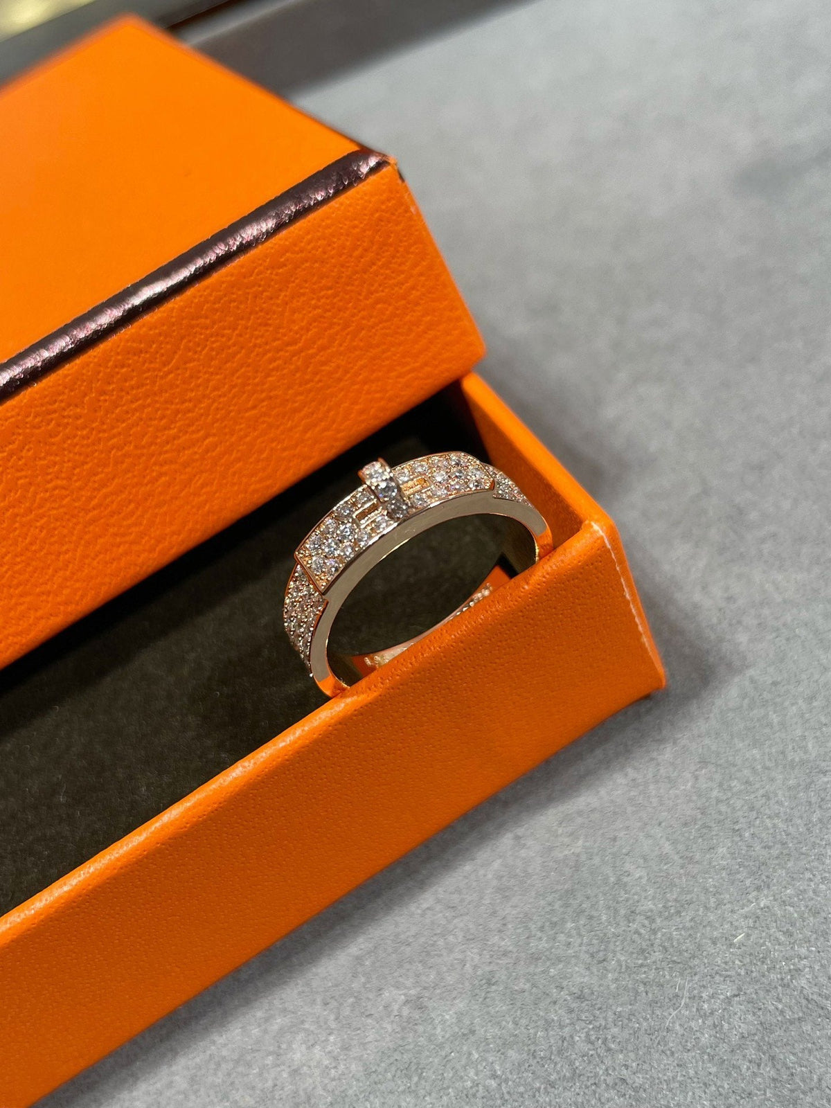 [Legend]KELLY ROSE GOLD DIAMOND RING