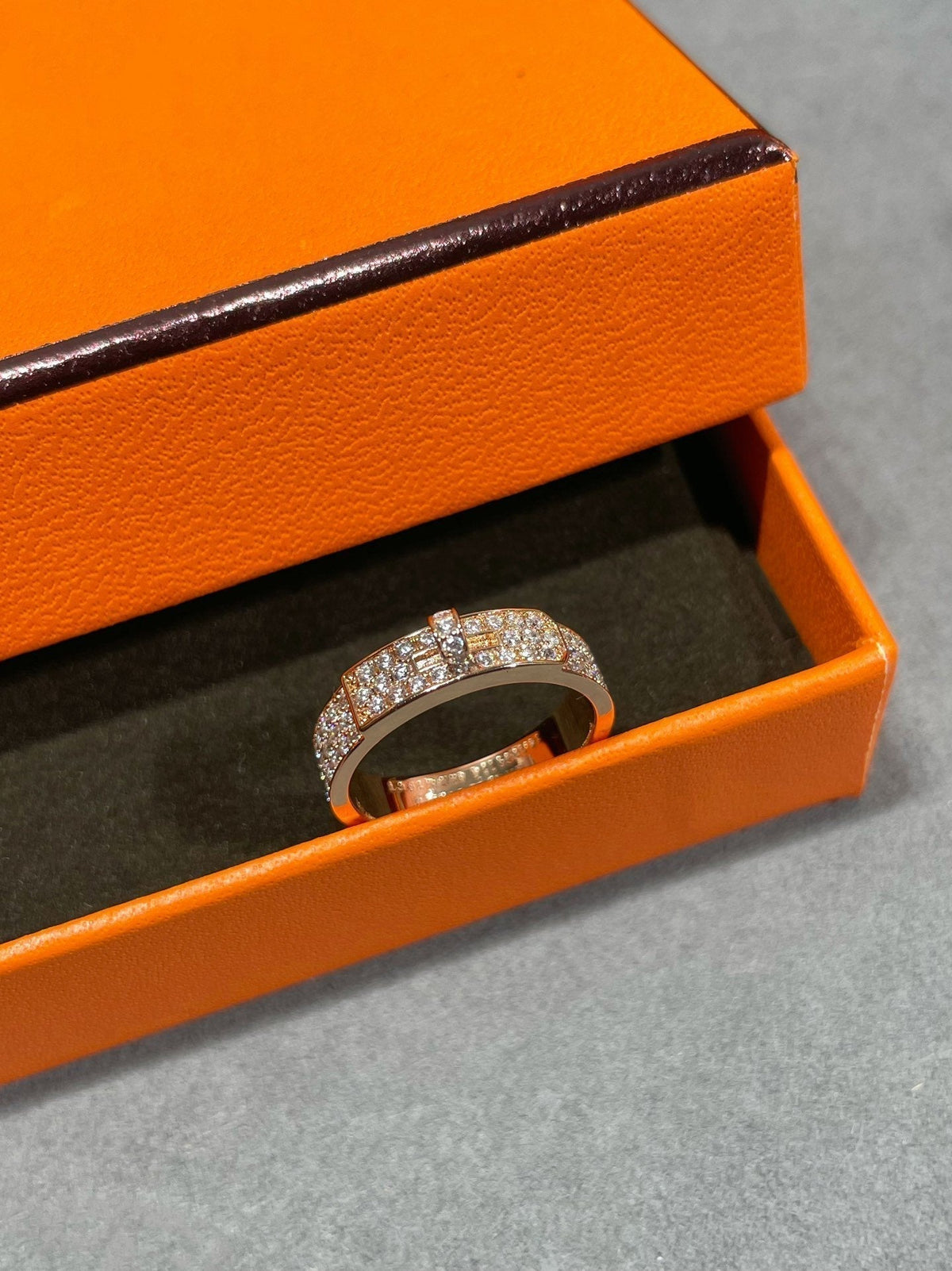 [Legend]KELLY ROSE GOLD DIAMOND RING