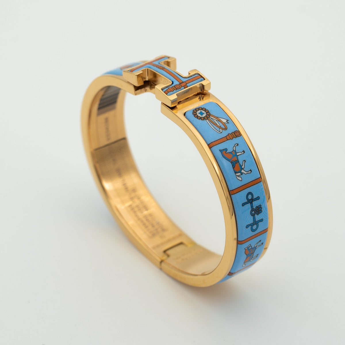 [Legend]H ROSE GOLD BRACELET BLUE CERAMIC