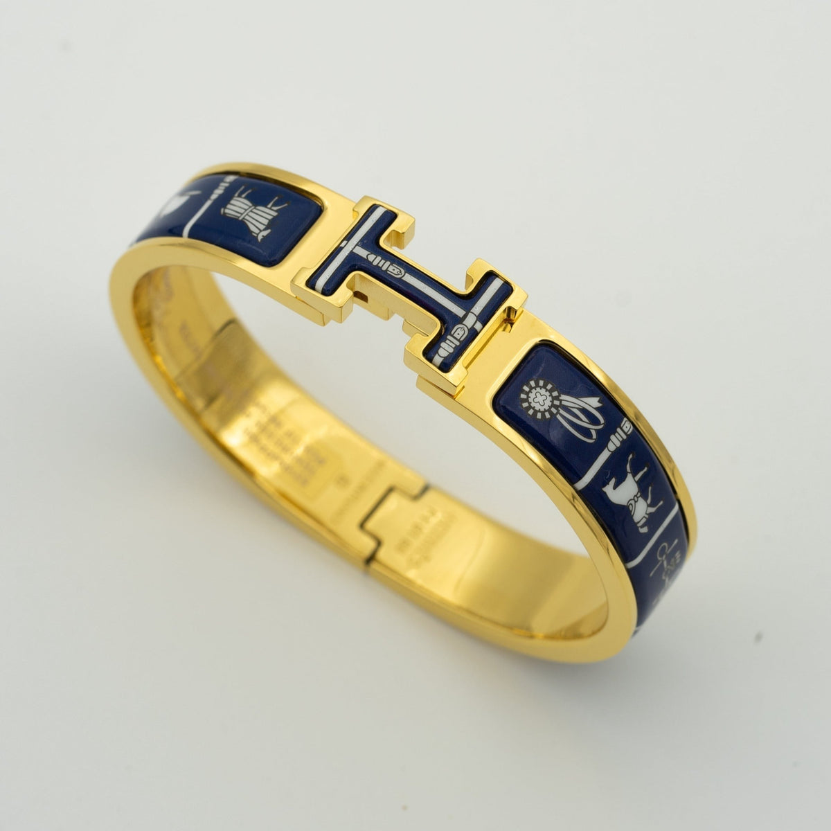 [Legend]H BRACELET BLUE CERAMIC