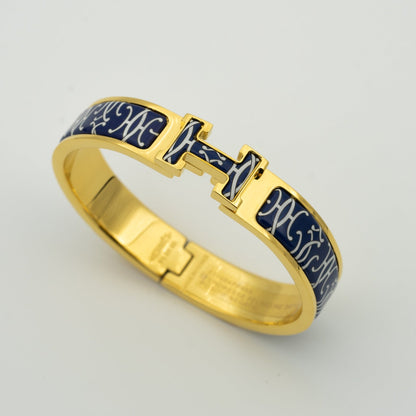 [Legend]H BRACELET BLACK MULTICOLOR