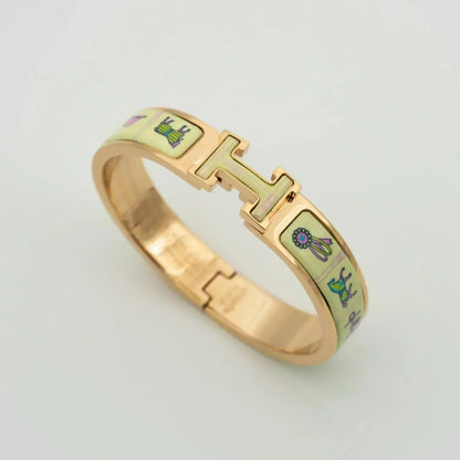 [Legend]H ROSE GOLD BRACELET CREAM CERAMIC