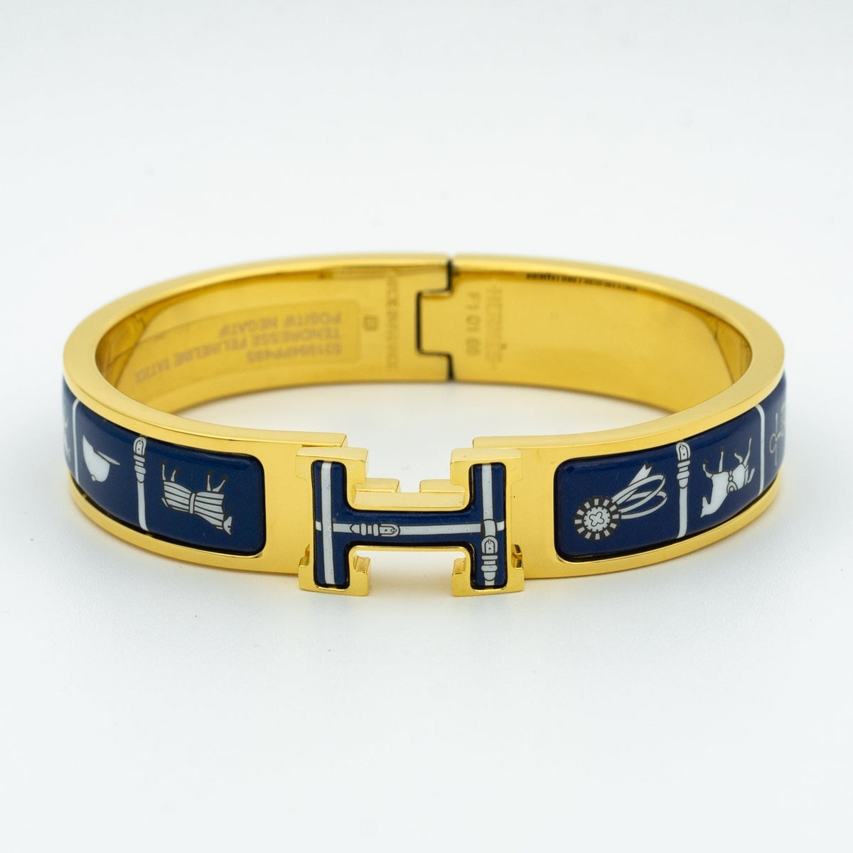 [Legend]H BRACELET BLUE CERAMIC