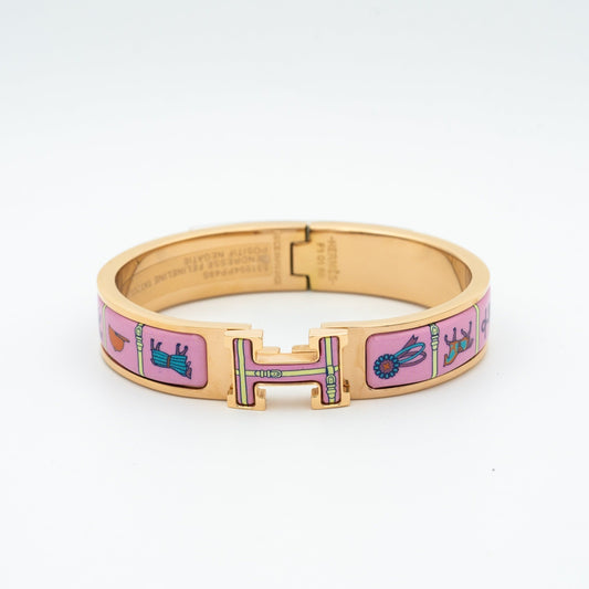 [Legend]H ROSE GOLD BRACELET PINK CERAMIC