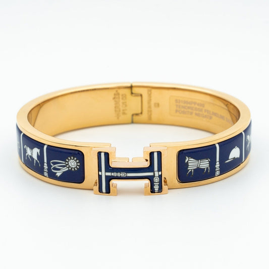 [Legend]H BRACELET BLUE CERAMIC