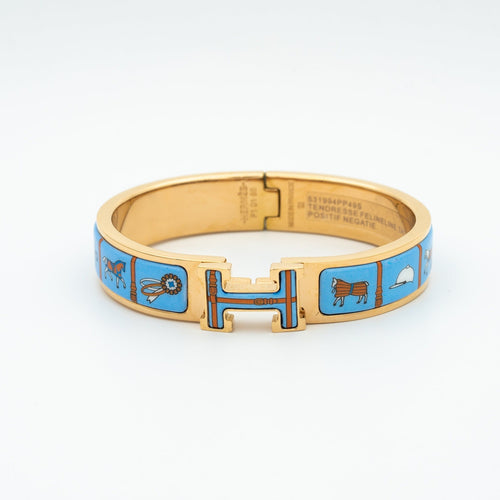 [Legend]H ROSE GOLD BRACELET BLUE CERAMIC