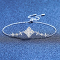 [Legend]MARQUISE-CLOVER MOISSANITE BRACELET