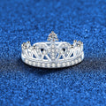 [Legend]DREAMY CROWN MOISSANITE RING - 1.2CT ELEGANT PRINCESS STYLE