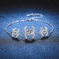 [Legend]CLASSIC INTERLOCKING MOISSANITE BRACELET