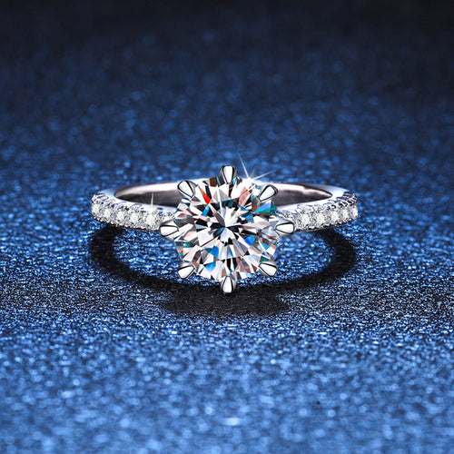 [Legend]BOLD TIGER CLAW MOISSANITE ENGAGEMENT RING