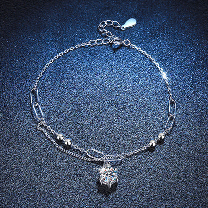 [Legend]CLASSIC SOLITAIRE MOISSANITE BRACELET