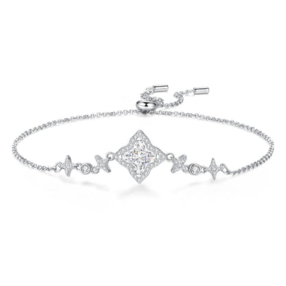 [Legend]MARQUISE-CLOVER MOISSANITE BRACELET