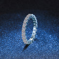 [Legend]LUXURIOUS 2.2 CARAT FULL ETERNITY MOISSANITE RING