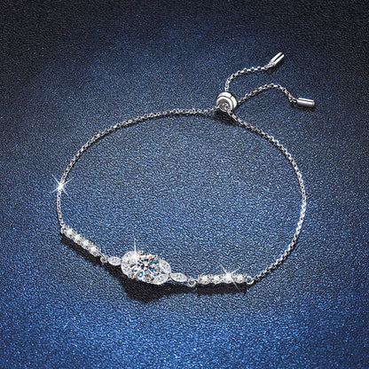 [Legend]BLOOMING STAR-FLOWER MOISSANITE BRACELET