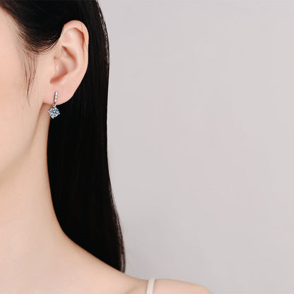 [Legend]DYNAMIC TASSEL MOISSANITE DROP EARRINGS