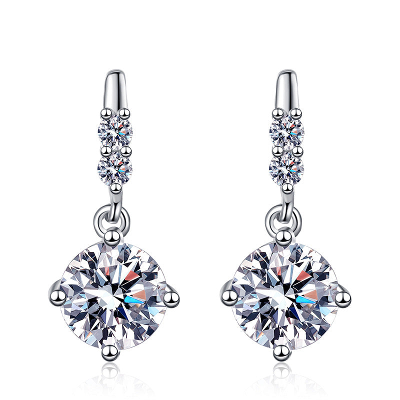 [Legend]DYNAMIC TASSEL MOISSANITE DROP EARRINGS