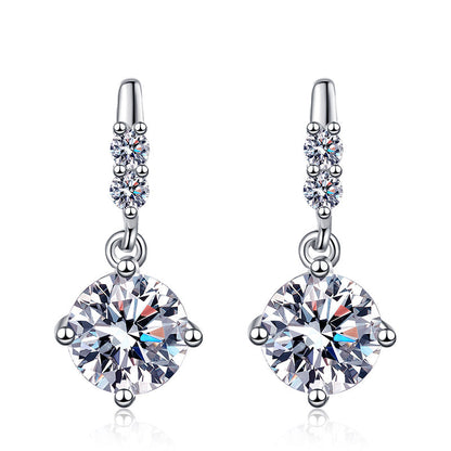 [Legend]DYNAMIC TASSEL MOISSANITE DROP EARRINGS