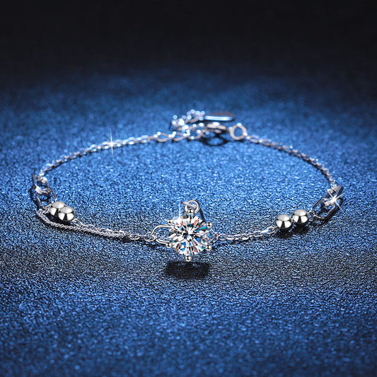 [Legend]CLASSIC SOLITAIRE MOISSANITE BRACELET