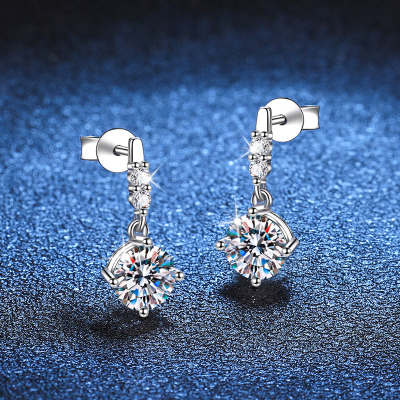 [Legend]DYNAMIC TASSEL MOISSANITE DROP EARRINGS