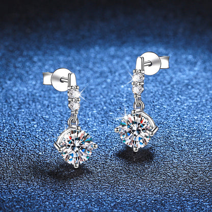 [Legend]DYNAMIC TASSEL MOISSANITE DROP EARRINGS