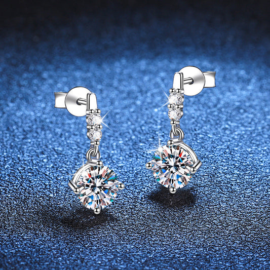 [Legend]DYNAMIC TASSEL MOISSANITE DROP EARRINGS