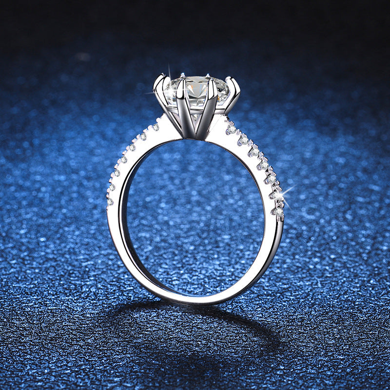 [Legend]BOLD TIGER CLAW MOISSANITE ENGAGEMENT RING
