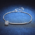[Legend]ELEGANT HALF-MOON CURVE MOISSANITE BRACELET