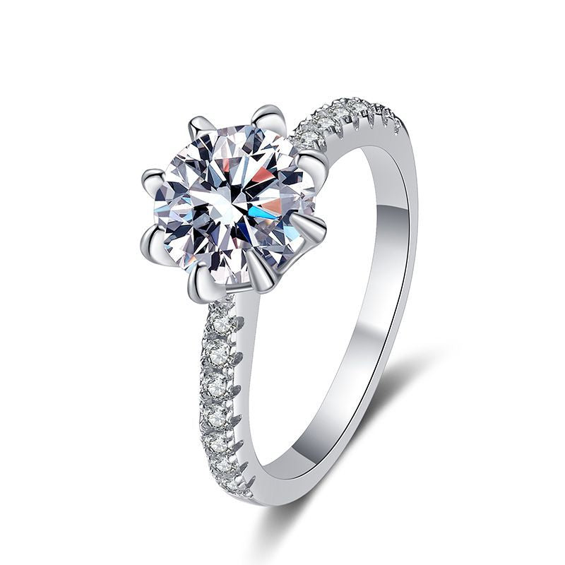 [Legend]BOLD TIGER CLAW MOISSANITE ENGAGEMENT RING