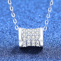 [Legend]FULL-PAVE "HOURGLASS" MOISSANITE NECKLACE