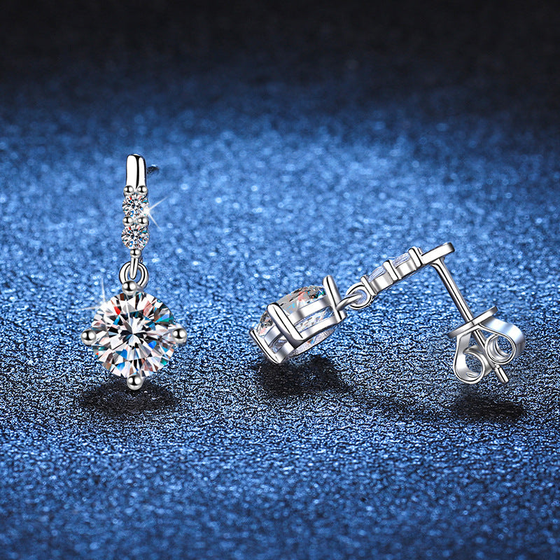 [Legend]DYNAMIC TASSEL MOISSANITE DROP EARRINGS
