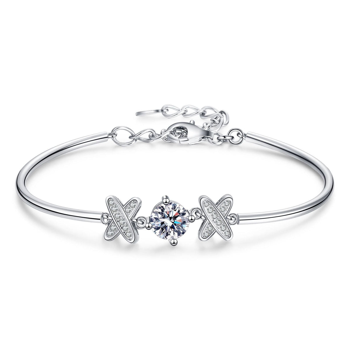 [Legend]ELEGANT BOW-KNOT MOISSANITE BRACELET