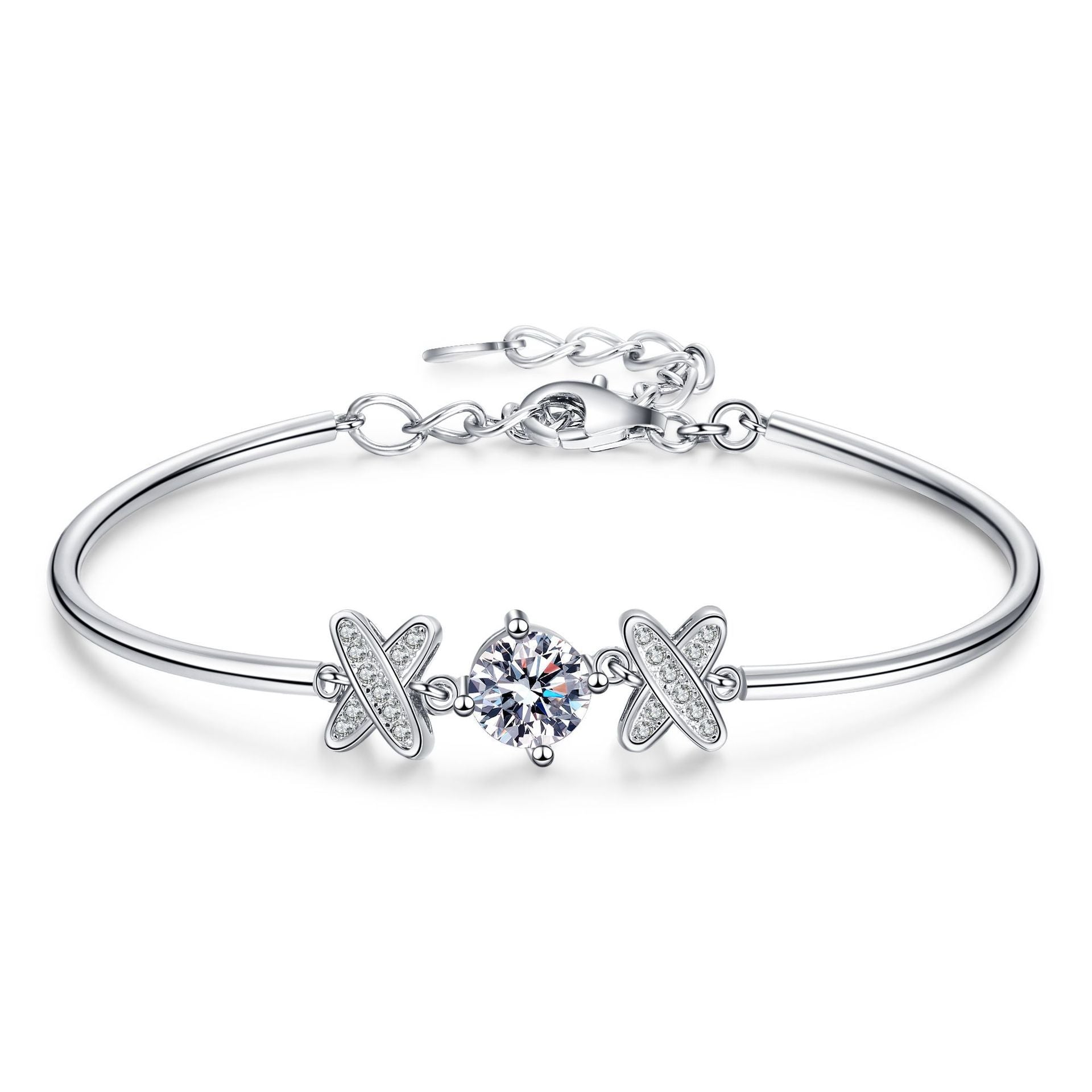 [Legend]ELEGANT BOW-KNOT MOISSANITE BRACELET