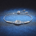 [Legend]BLOOMING STAR-FLOWER MOISSANITE BRACELET