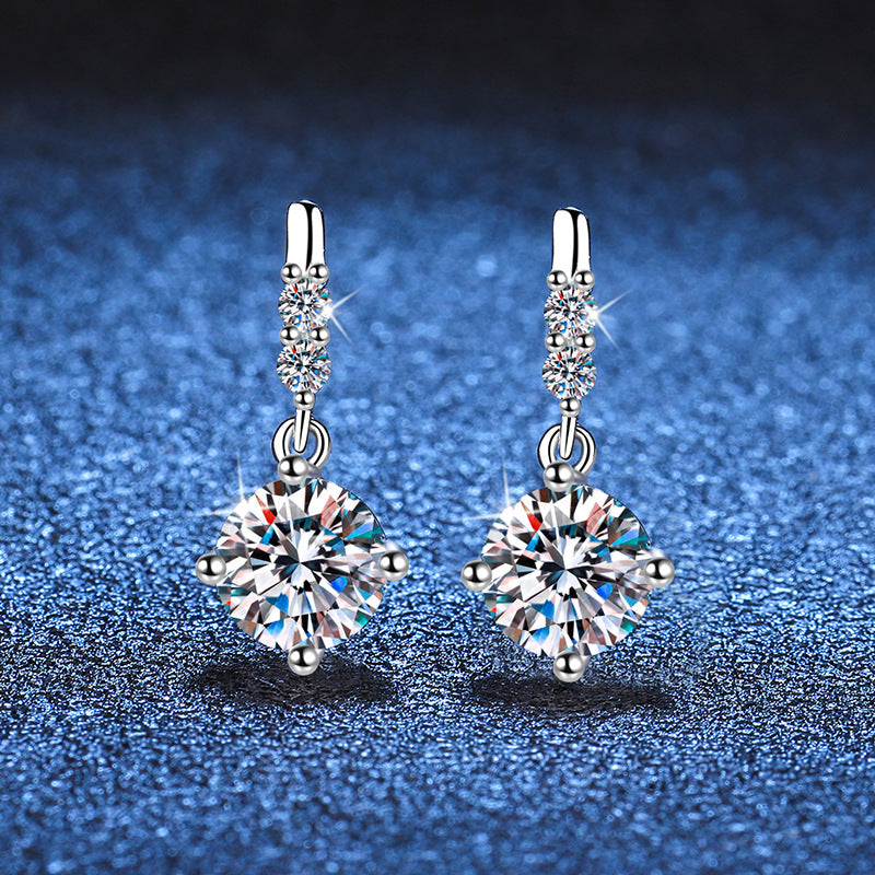 [Legend]DYNAMIC TASSEL MOISSANITE DROP EARRINGS