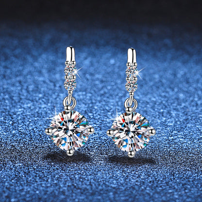 [Legend]DYNAMIC TASSEL MOISSANITE DROP EARRINGS