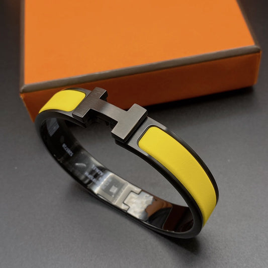 [Legend]CLIC HM SO BLACK YELLOW BRACELET