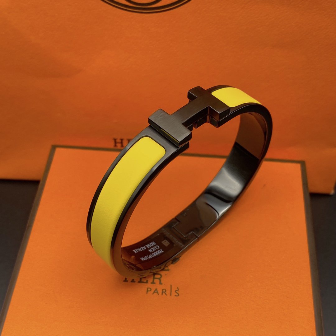 [Legend]CLIC HM SO BLACK YELLOW BRACELET