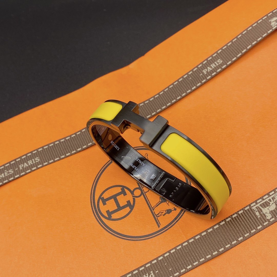 [Legend]CLIC HM SO BLACK YELLOW BRACELET