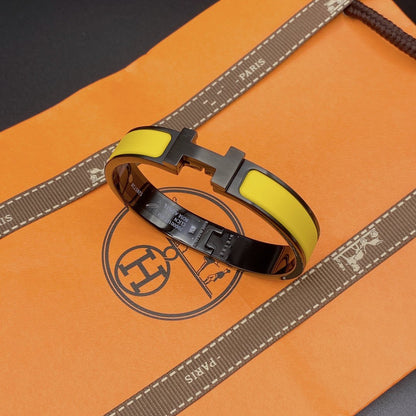 [Legend]CLIC HM SO BLACK YELLOW BRACELET